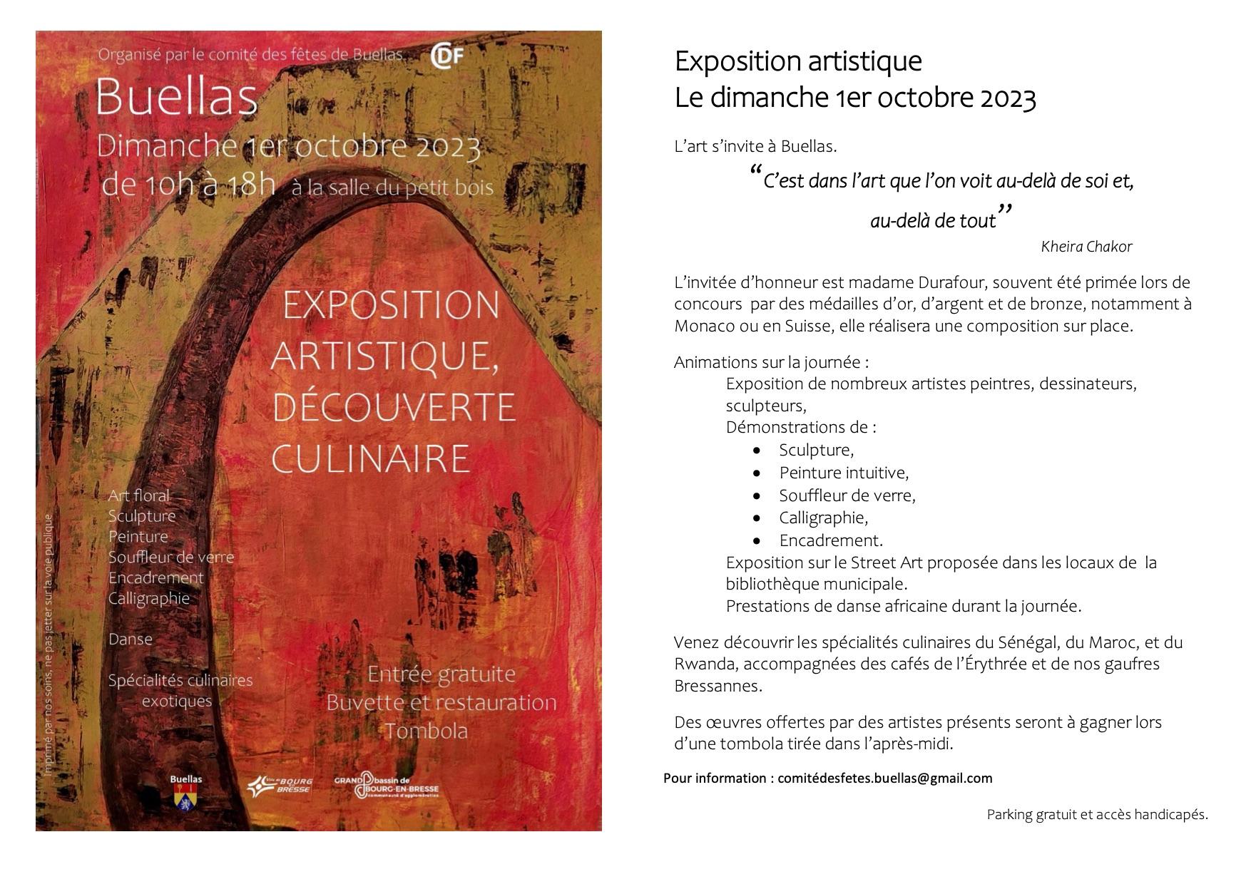2023 flyer expo artistique buellas v3
